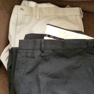 Haggar Black Label Dress Slacks 44 Waist Men's